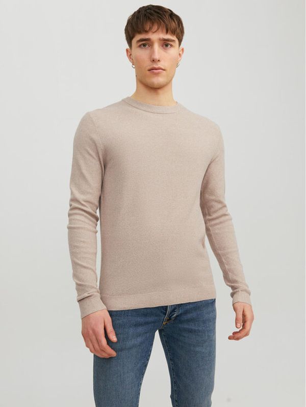 Jack&Jones Jack&Jones Пуловер 12236766 Бежов Regular Fit