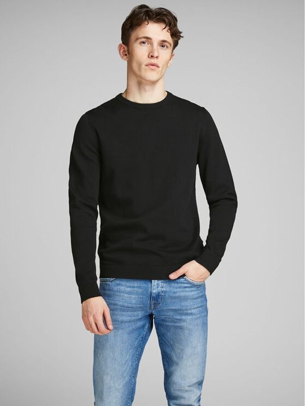 Jack&Jones Jack&Jones Пуловер Basic 12137190 Черен Regular Fit