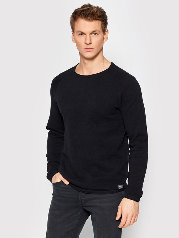 Jack&Jones Jack&Jones Пуловер Ehill 12157321 Черен Regular Fit