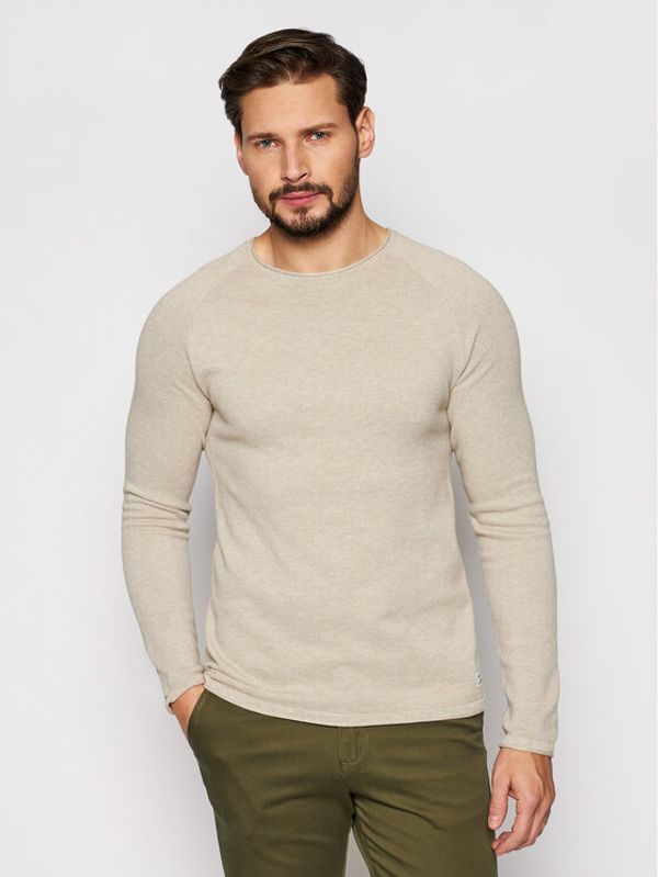 Jack&Jones Jack&Jones Пуловер Hill 12157321 Бежов Regular Fit