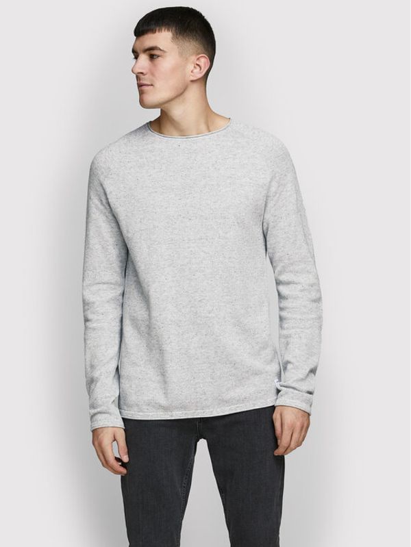 Jack&Jones Jack&Jones Пуловер Hill 12157321 Сив Regular Fit