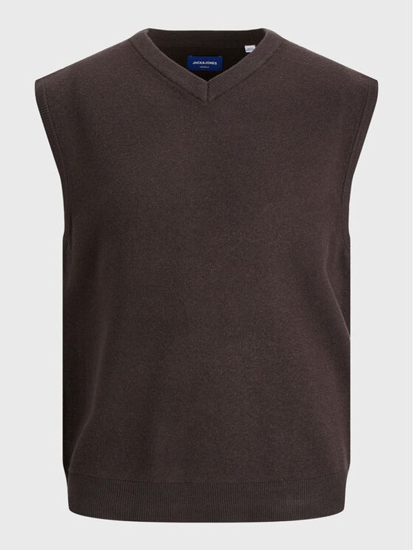 Jack&Jones Jack&Jones Пуловер Keegan 12215783 Кафяв Regular Fit