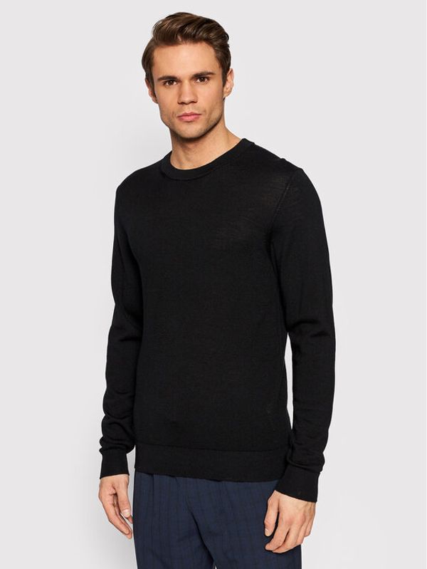Jack&Jones Jack&Jones Пуловер Mark 12175288 Черен Regular Fit