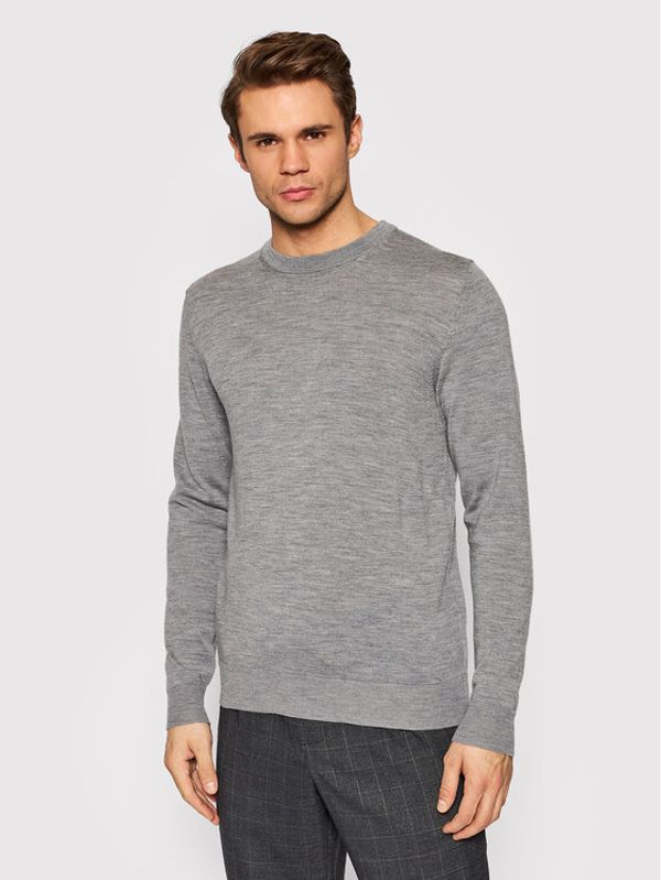 Jack&Jones Jack&Jones Пуловер Mark 12175288 Сив Regular Fit
