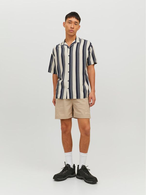 Jack&Jones Jack&Jones Риза 12227973 Бежов Relaxed Fit