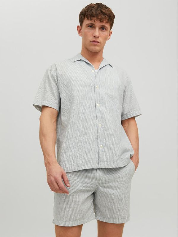 Jack&Jones Jack&Jones Риза 12233548 Сив Relaxed Fit