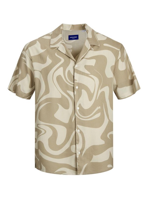 Jack&Jones Jack&Jones Риза 12235326 Сив Relaxed Fit