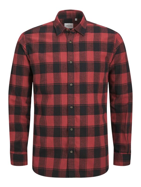 Jack&Jones Jack&Jones Риза 12236873 Червен Slim Fit