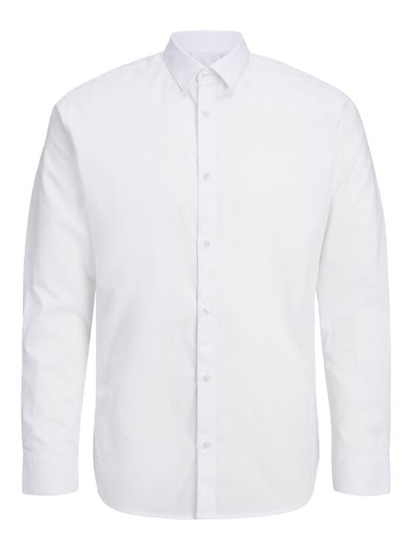 Jack&Jones Jack&Jones Риза 12238173 Бял Slim Fit
