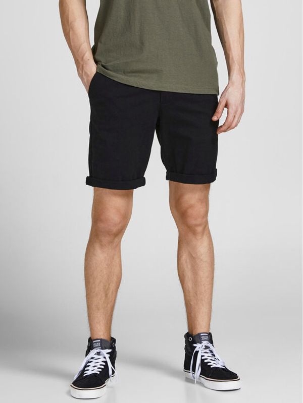 Jack&Jones Jack&Jones Шорти от плат 12182549 Черен Regular Fit
