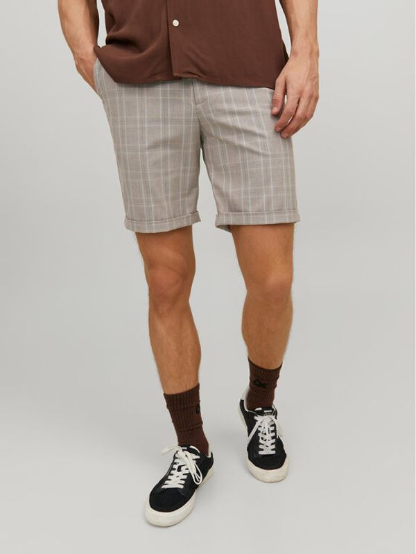 Jack&Jones Jack&Jones Шорти от плат 12186937 Бежов Regular Fit