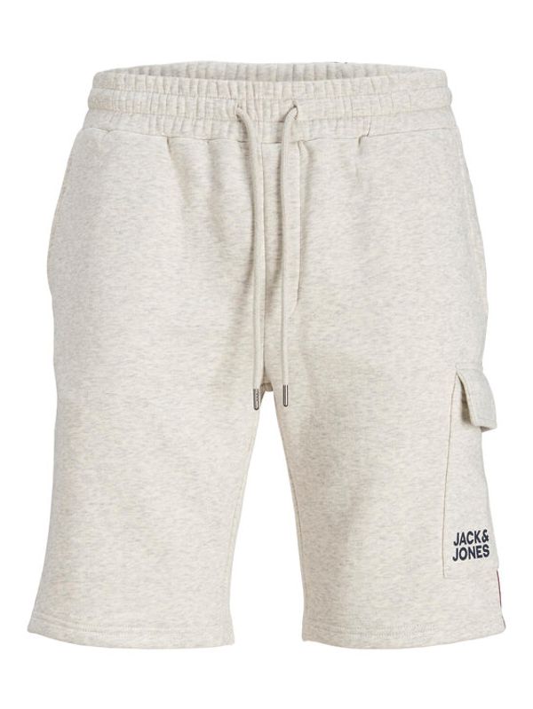 Jack&Jones Jack&Jones Шорти от плат 12225165 Бял Comfort Fit