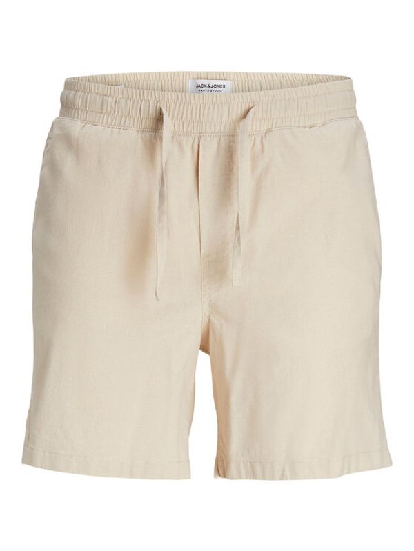 Jack&Jones Jack&Jones Шорти от плат 12229799 Бежов Regular Fit