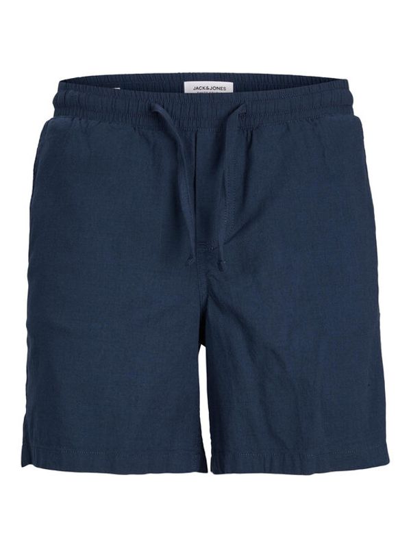 Jack&Jones Jack&Jones Шорти от плат 12229799 Тъмносин Regular Fit