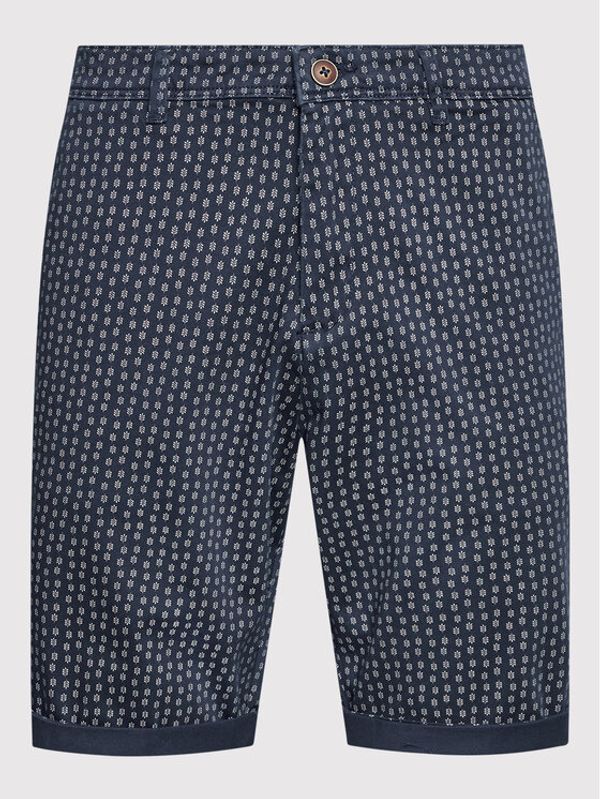 Jack&Jones Jack&Jones Шорти от плат Bowie 12204211 Тъмносин Slim Fit