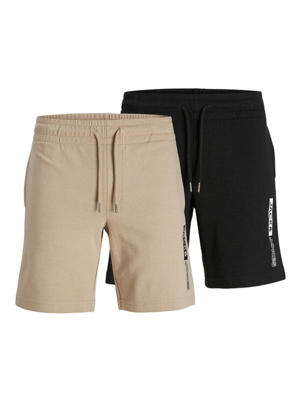 Jack&Jones Jack&Jones Спортни шорти 12234622 Черен Comfort Fit