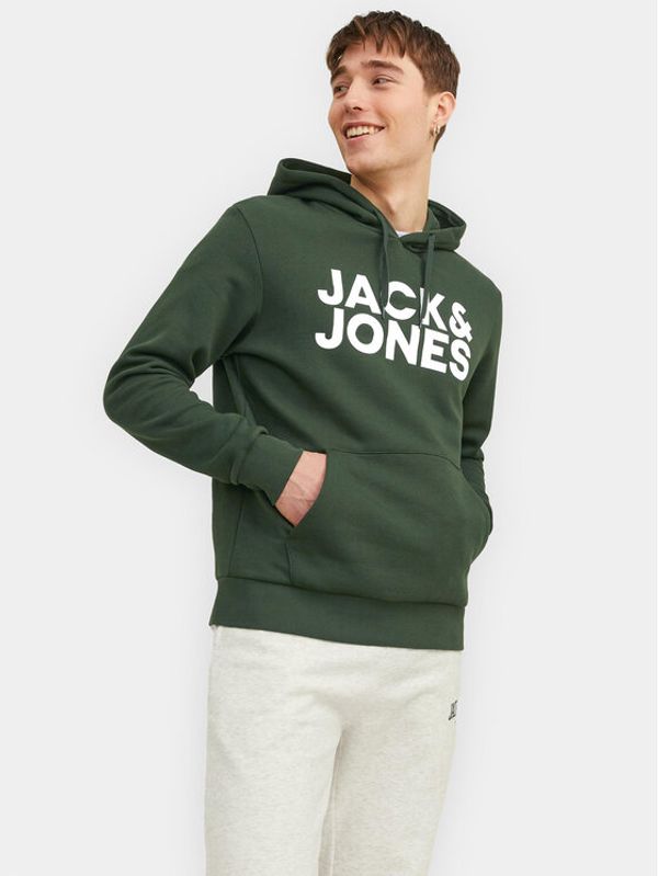 Jack&Jones Jack&Jones Суитшърт 12152840 Зелен Standard Fit