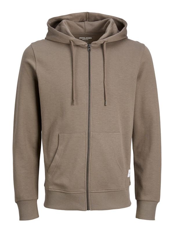 Jack&Jones Jack&Jones Суитшърт 12181901 Кафяв Regular Fit