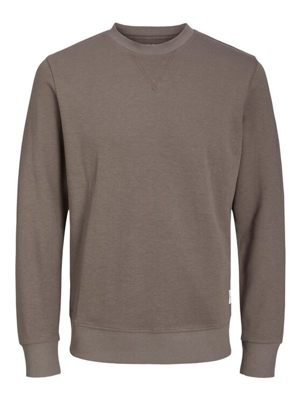 Jack&Jones Jack&Jones Суитшърт 12181903 Кафяв Regular Fit