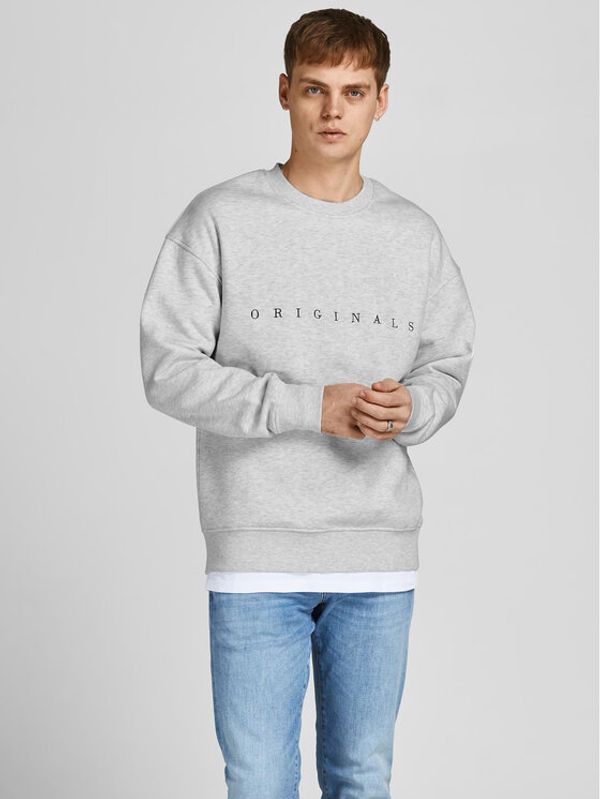 Jack&Jones Jack&Jones Суитшърт 12204796 Сив Relaxed Fit