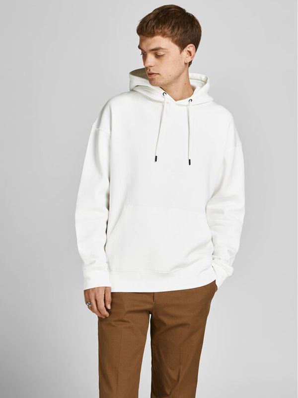 Jack&Jones Jack&Jones Суитшърт 12208157 Бял Relaxed Fit