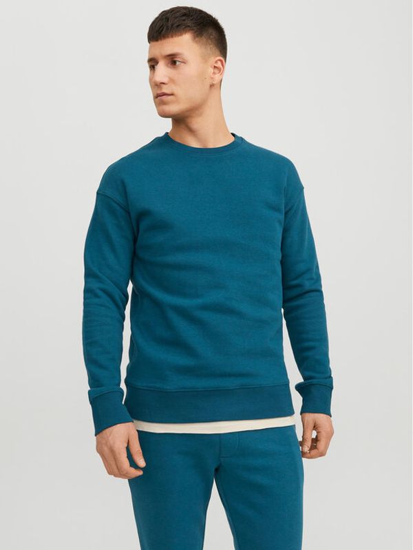 Jack&Jones Jack&Jones Суитшърт 12208182 Син Relaxed Fit