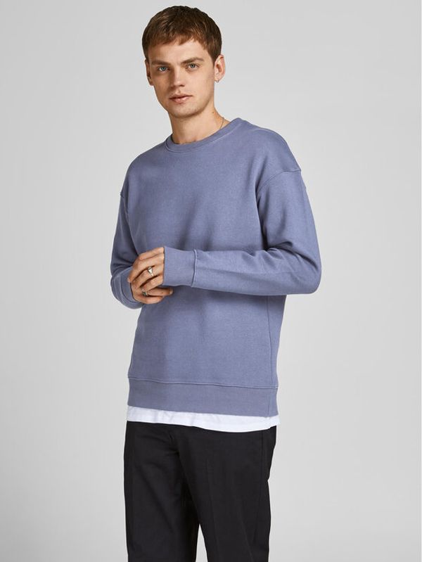 Jack&Jones Jack&Jones Суитшърт 12208182 Син Relaxed Fit
