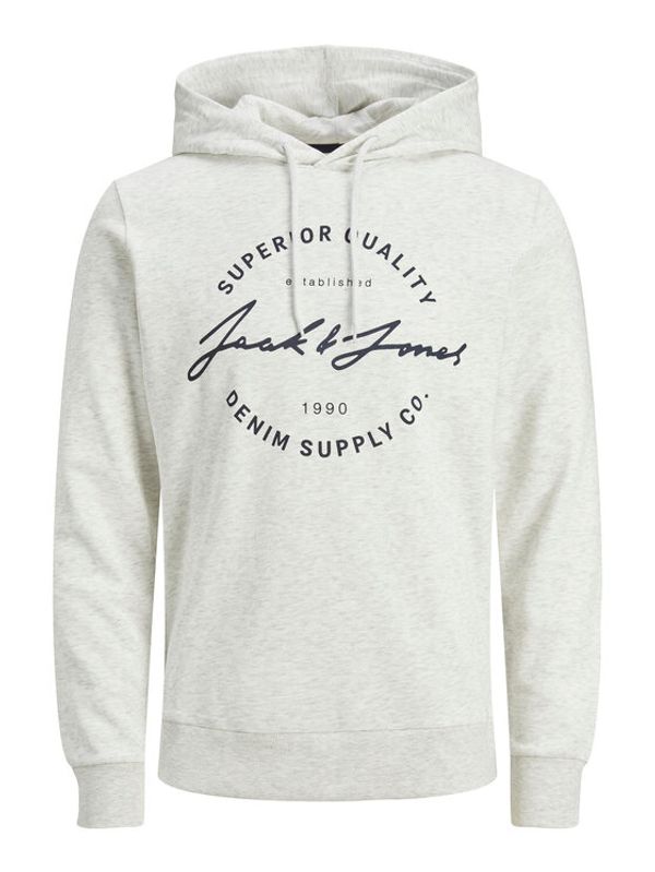 Jack&Jones Jack&Jones Суитшърт 12222901 Бял Regular Fit