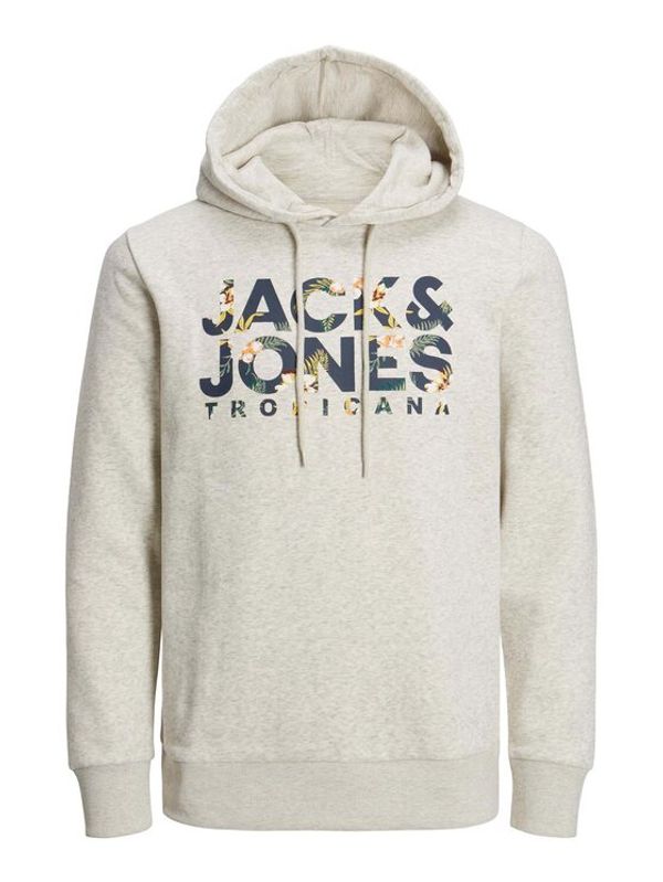 Jack&Jones Jack&Jones Суитшърт 12225417 Сив Regular Fit