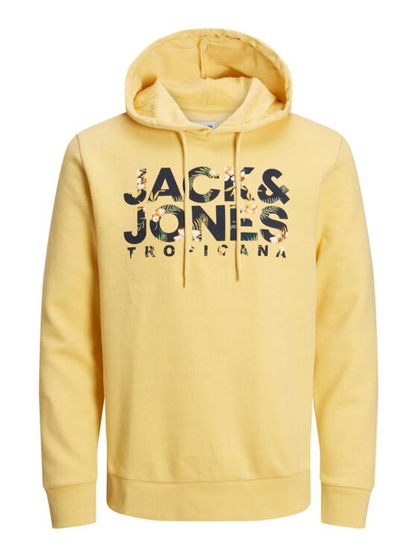Jack&Jones Jack&Jones Суитшърт 12225417 Жълт Regular Fit