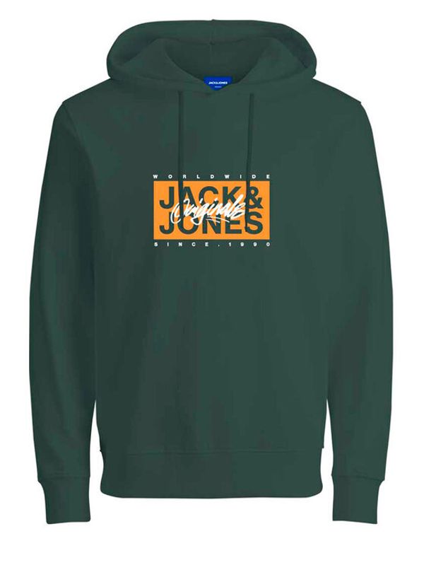 Jack&Jones Jack&Jones Суитшърт 12232651 Зелен Regular Fit