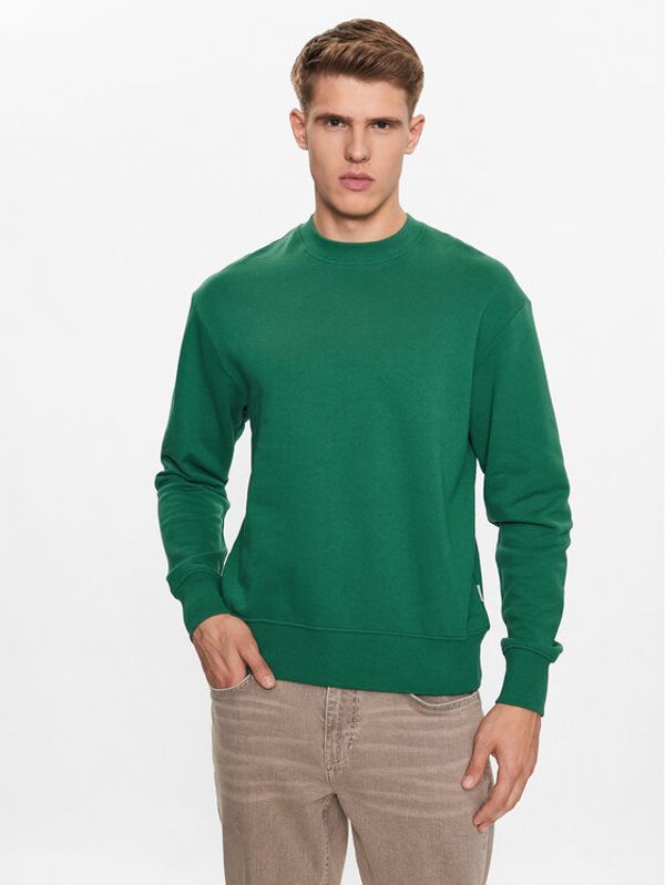 Jack&Jones Jack&Jones Суитшърт 12235017 Зелен Oversize