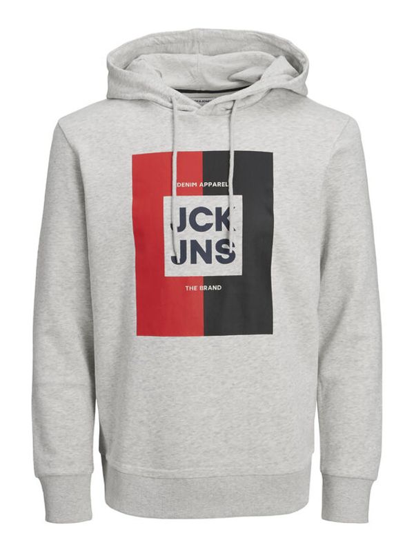 Jack&Jones Jack&Jones Суитшърт 12235248 Сив Regular Fit