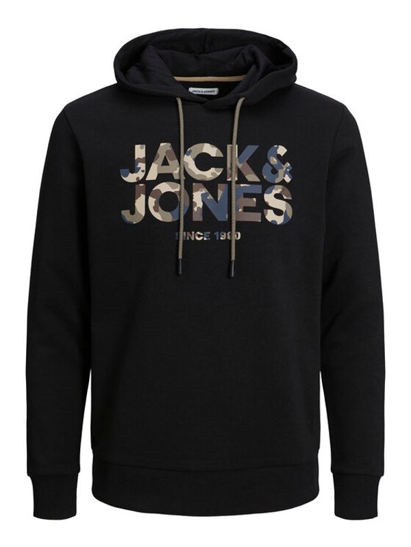 Jack&Jones Jack&Jones Суитшърт 12235338 Черен Regular Fit