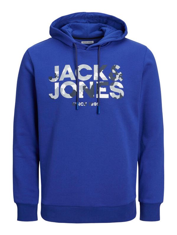 Jack&Jones Jack&Jones Суитшърт 12235338 Син Regular Fit