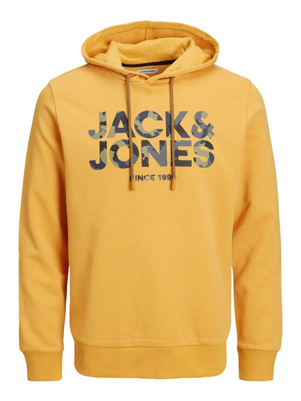 Jack&Jones Jack&Jones Суитшърт 12235338 Жълт Regular Fit