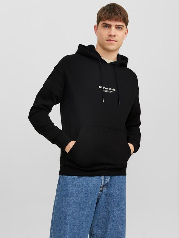 Jack&Jones Jack&Jones Суитшърт 12241687 Черен Relaxed Fit