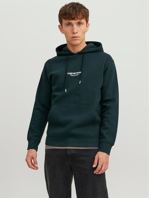 Jack&Jones Jack&Jones Суитшърт 12241687 Зелен Relaxed Fit