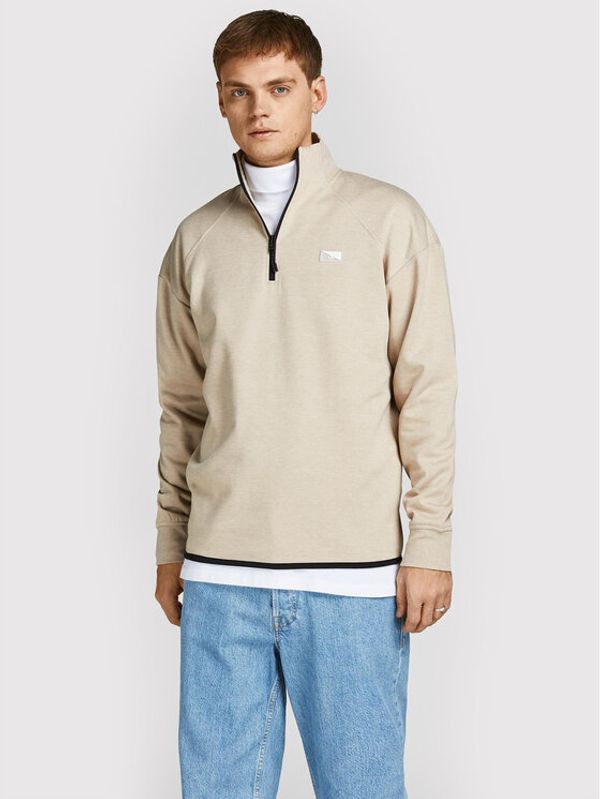 Jack&Jones Jack&Jones Суитшърт Air 12204920 Бежов Relaxed Fit