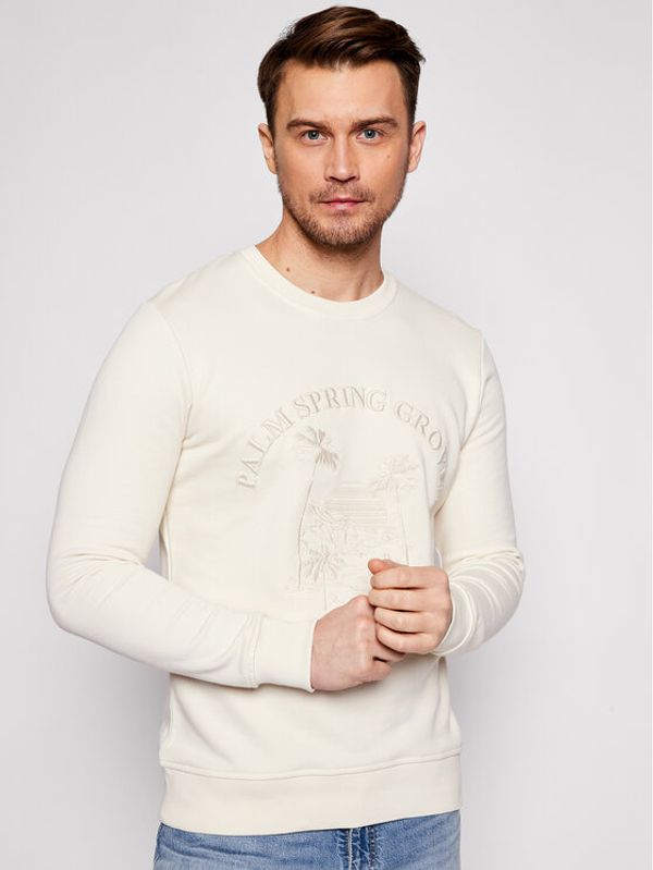 Jack&Jones Jack&Jones Суитшърт Blaccalum 12185688 Бежов Regular Fit