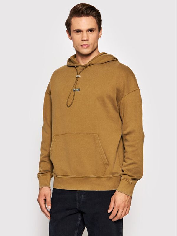 Jack&Jones Jack&Jones Суитшърт Brad 12193618 Кафяв Loose Fit