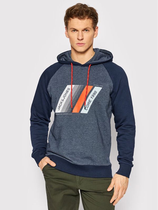 Jack&Jones Jack&Jones Суитшърт Connor 12205393 Тъмносин Regular Fit