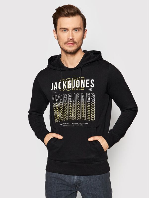 Jack&Jones Jack&Jones Суитшърт Cyber 12206191 Черен Regular Fit