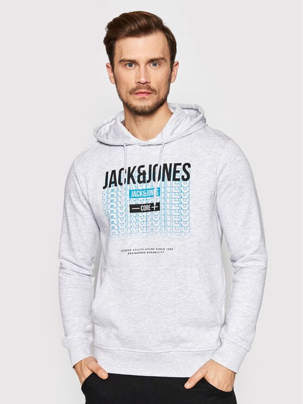 Jack&Jones Jack&Jones Суитшърт Cyber 12206191 Сив Regular Fit