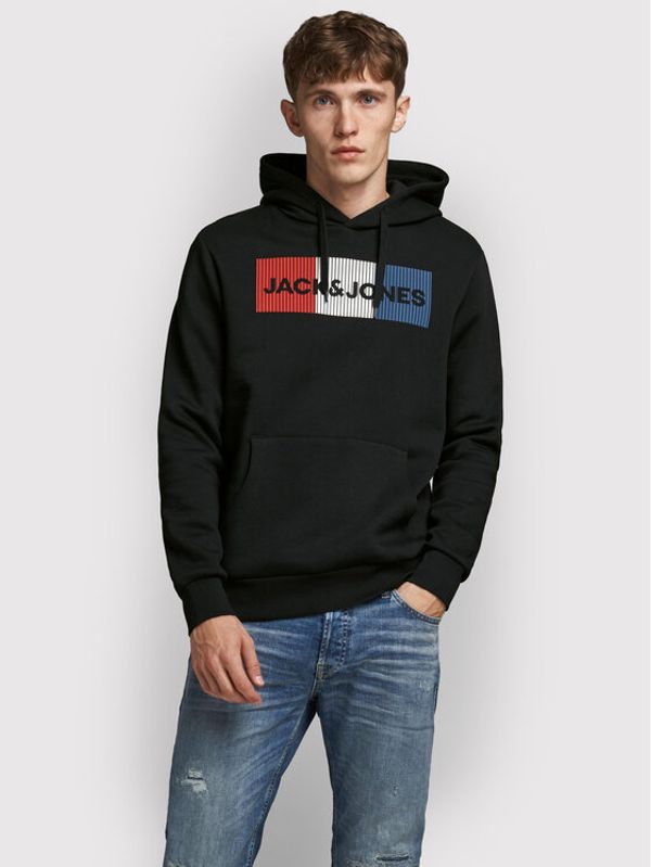 Jack&Jones Jack&Jones Суитшърт Ecorp 12152840 Черен Regular Fit