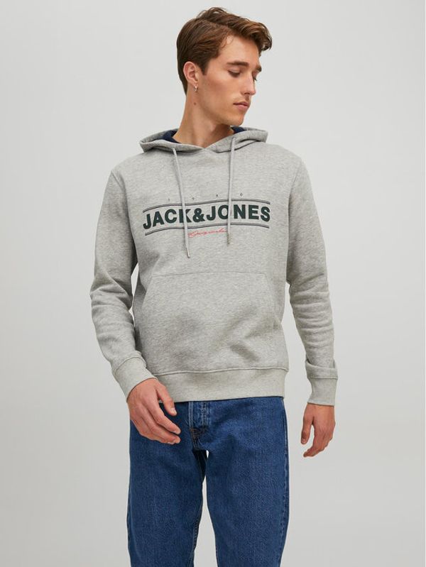 Jack&Jones Jack&Jones Суитшърт Friday 12220537 Сив Regular Fit