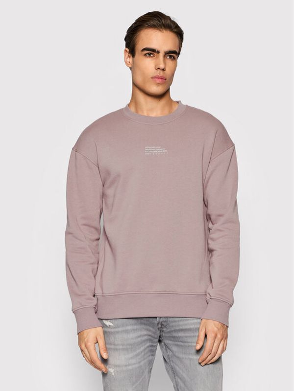 Jack&Jones Jack&Jones Суитшърт Globe 12200747 Виолетов Relaxed Fit