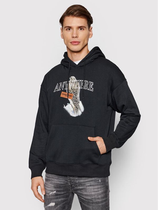 Jack&Jones Jack&Jones Суитшърт Heritage 12198181 Черен Loose Fit