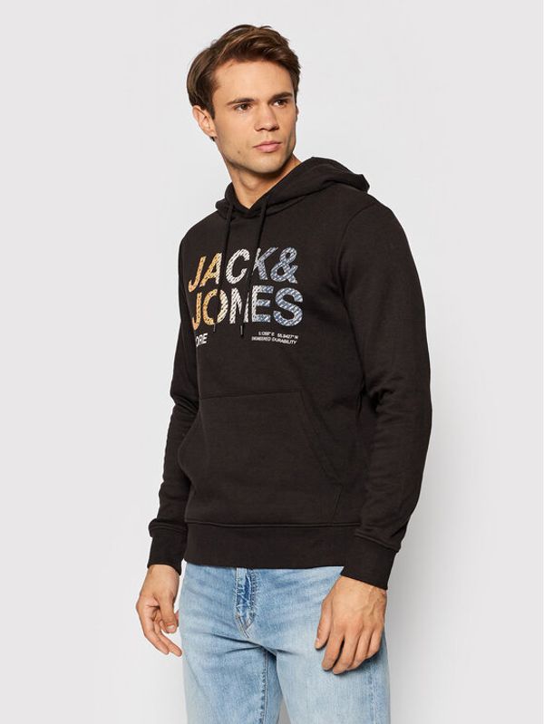 Jack&Jones Jack&Jones Суитшърт Poky 12193010 Черен Regular Fit