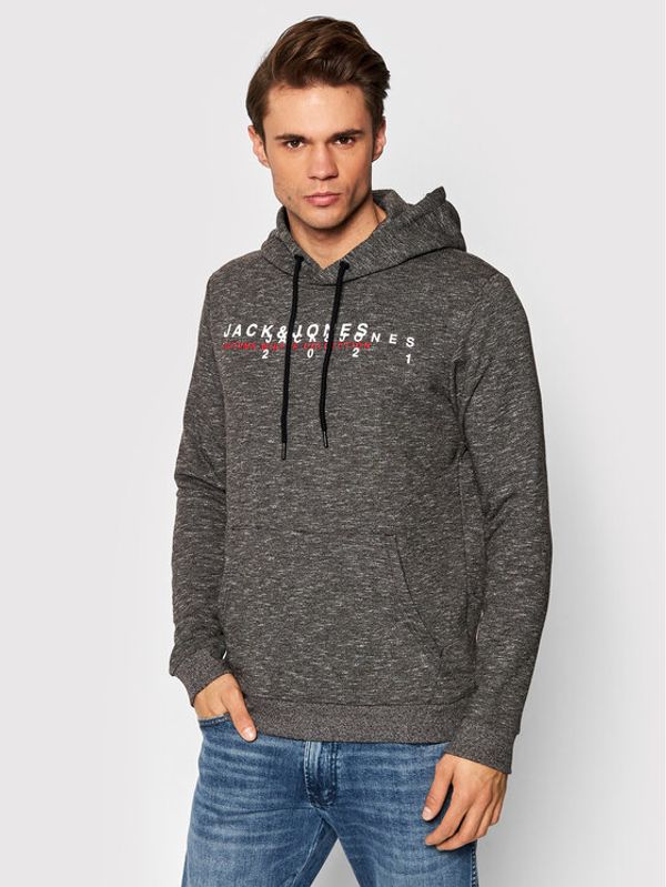 Jack&Jones Jack&Jones Суитшърт River 12197950 Сив Regular Fit